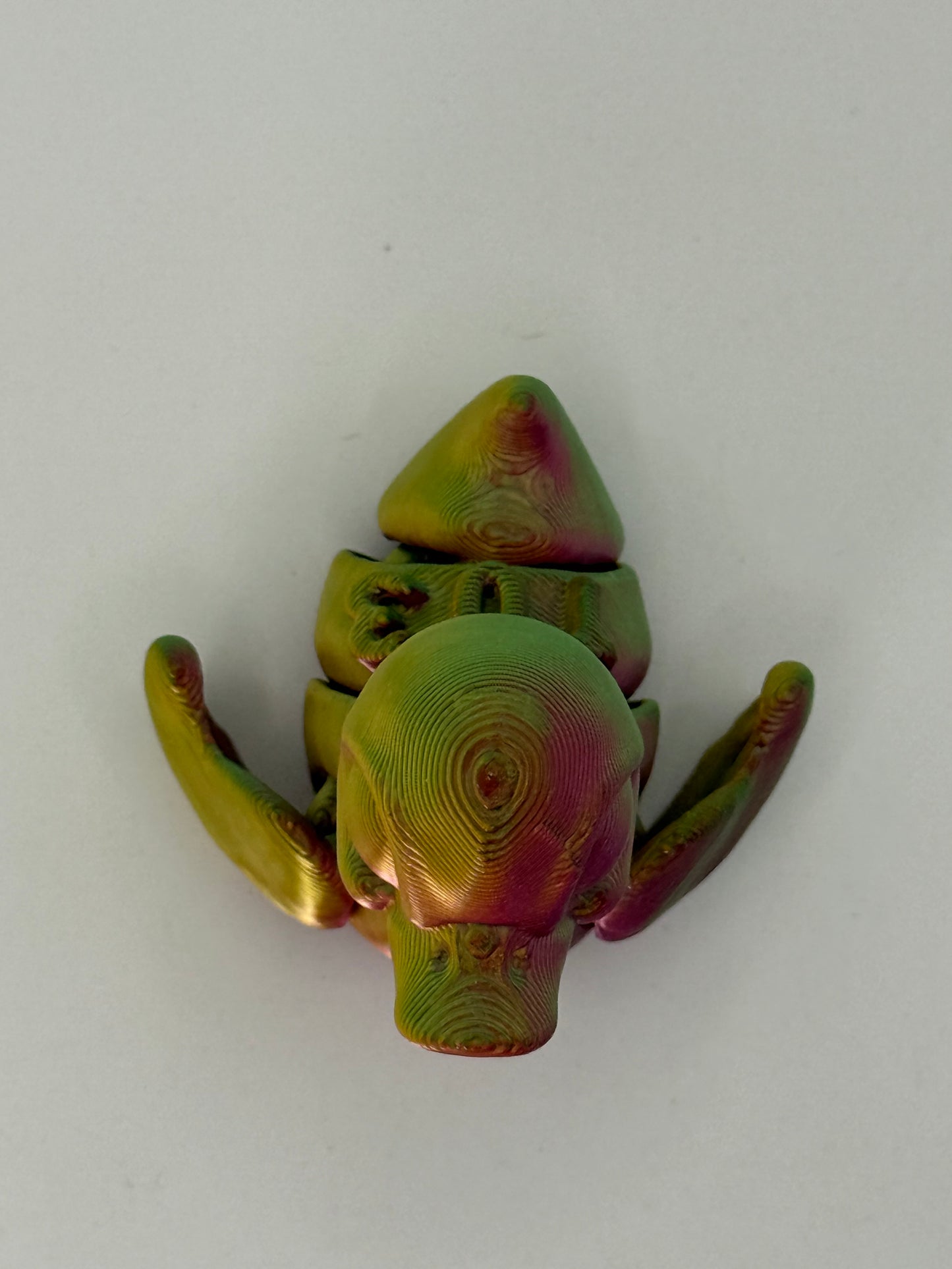 T03: Silk Golden Green Rose Red