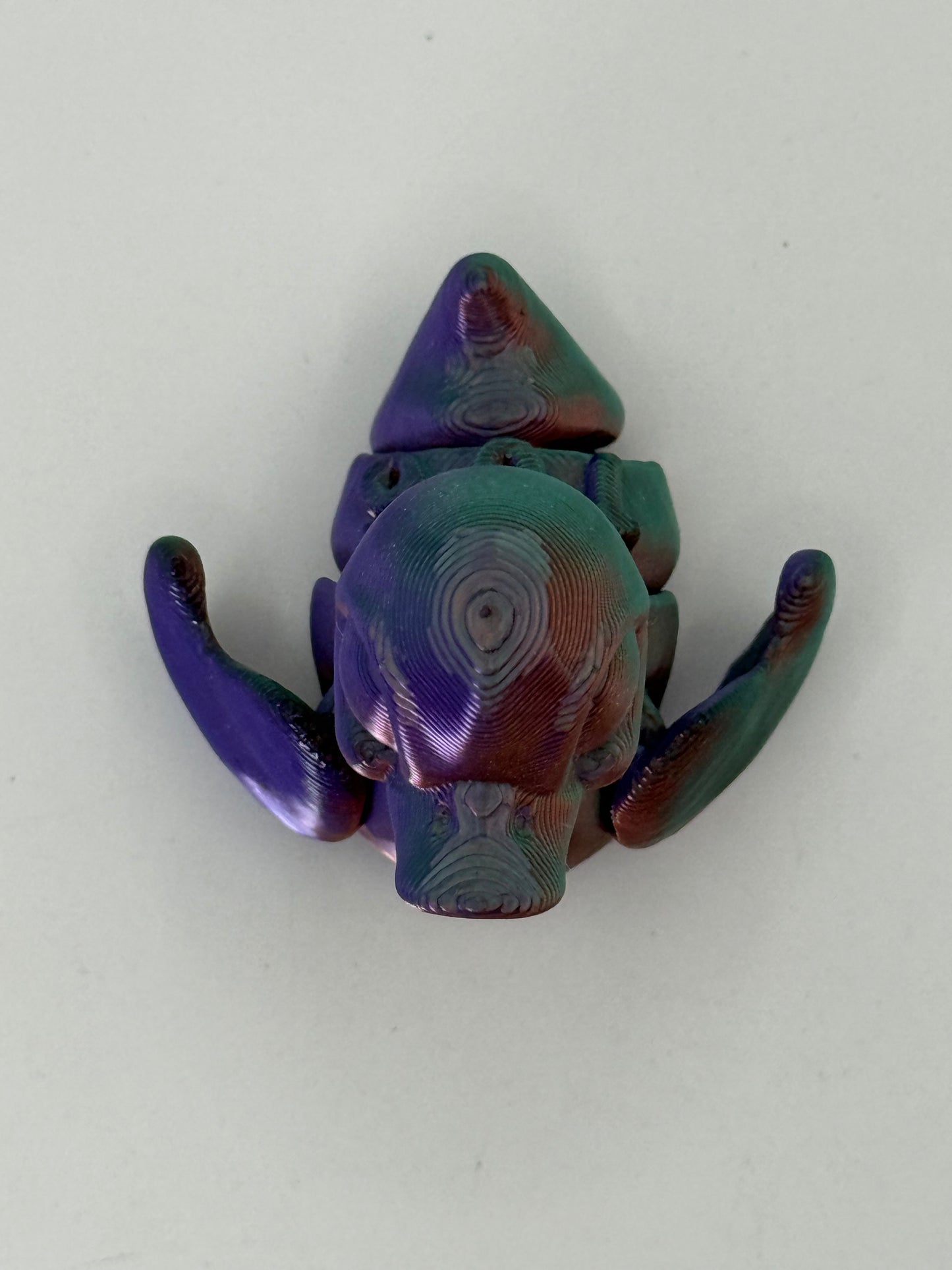 T06: Silk Green Purple Copper