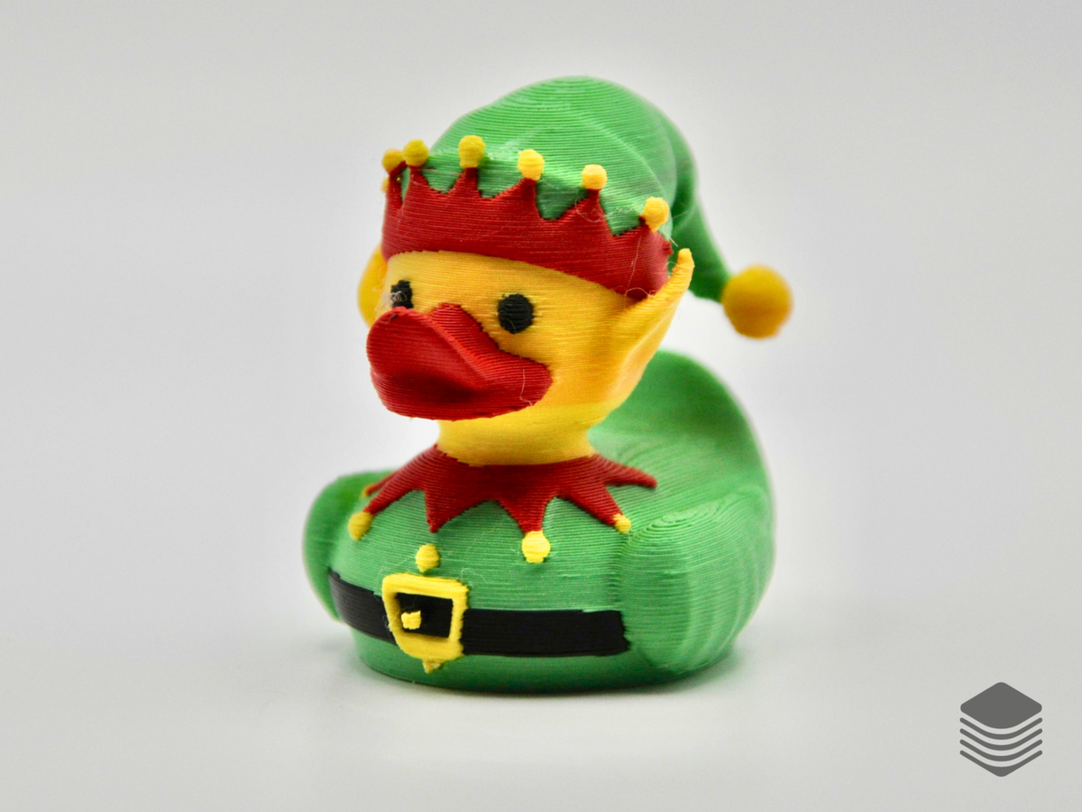 Christmas Elf Duck