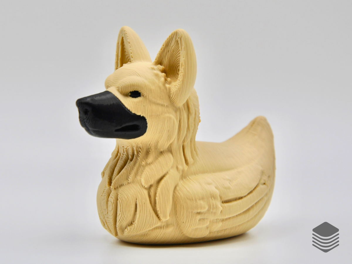 German Shepherd Duck
