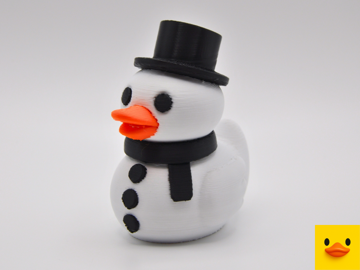 Snowman Duck