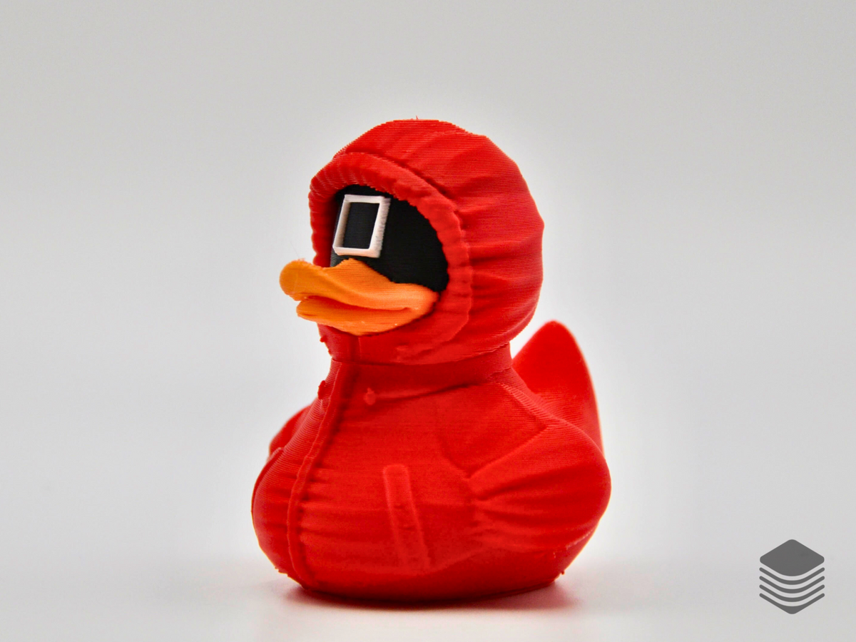Squid Games Pink Guard Square Duck