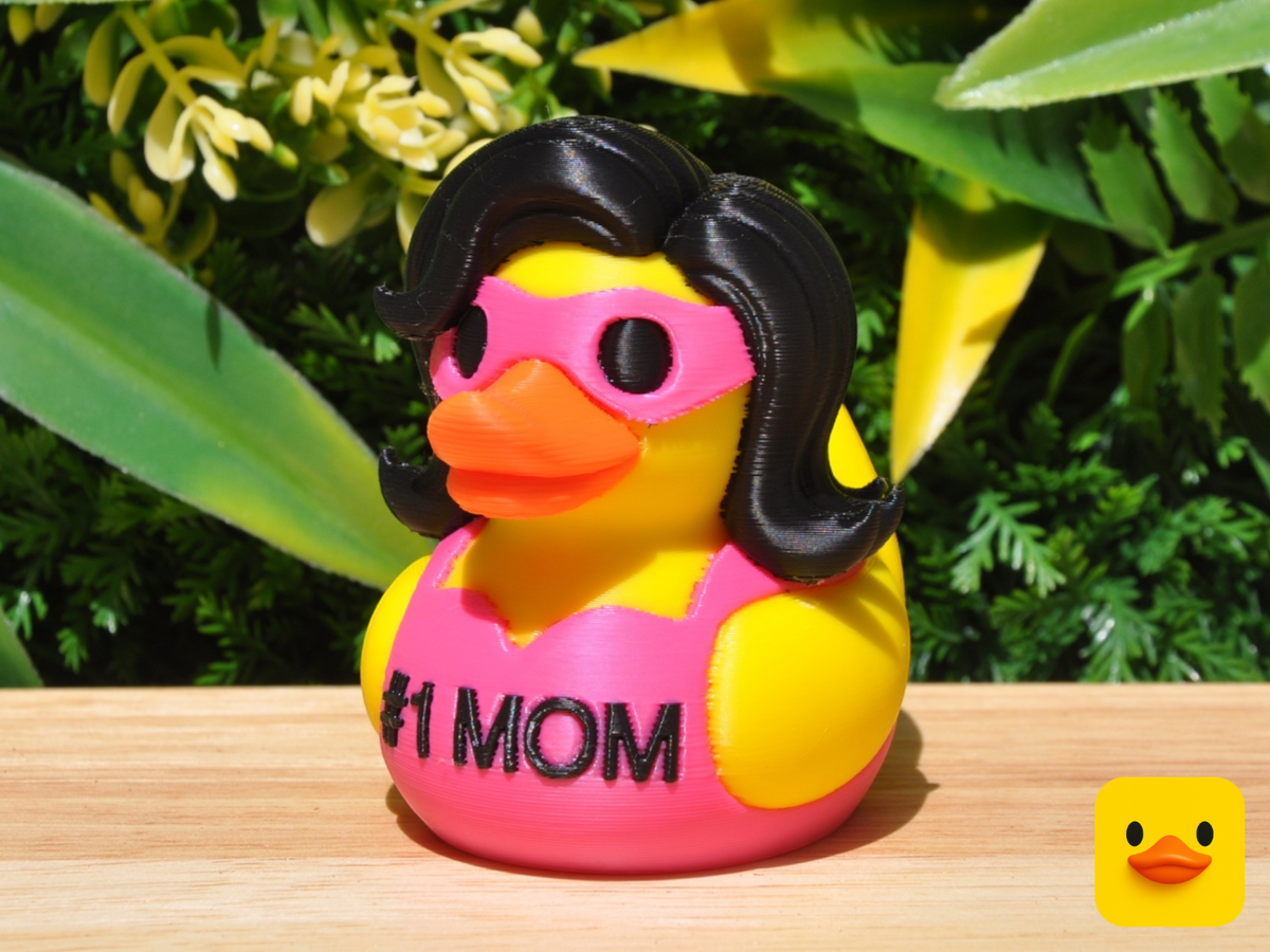Superhero Mom Duck