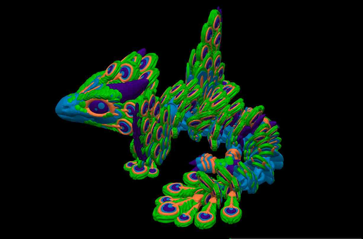 Peacock Dragon
