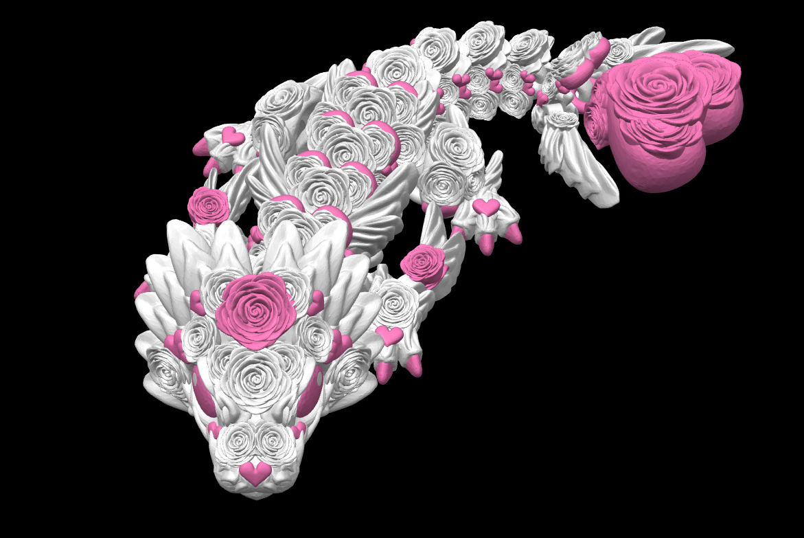 Rose Heart Dragon