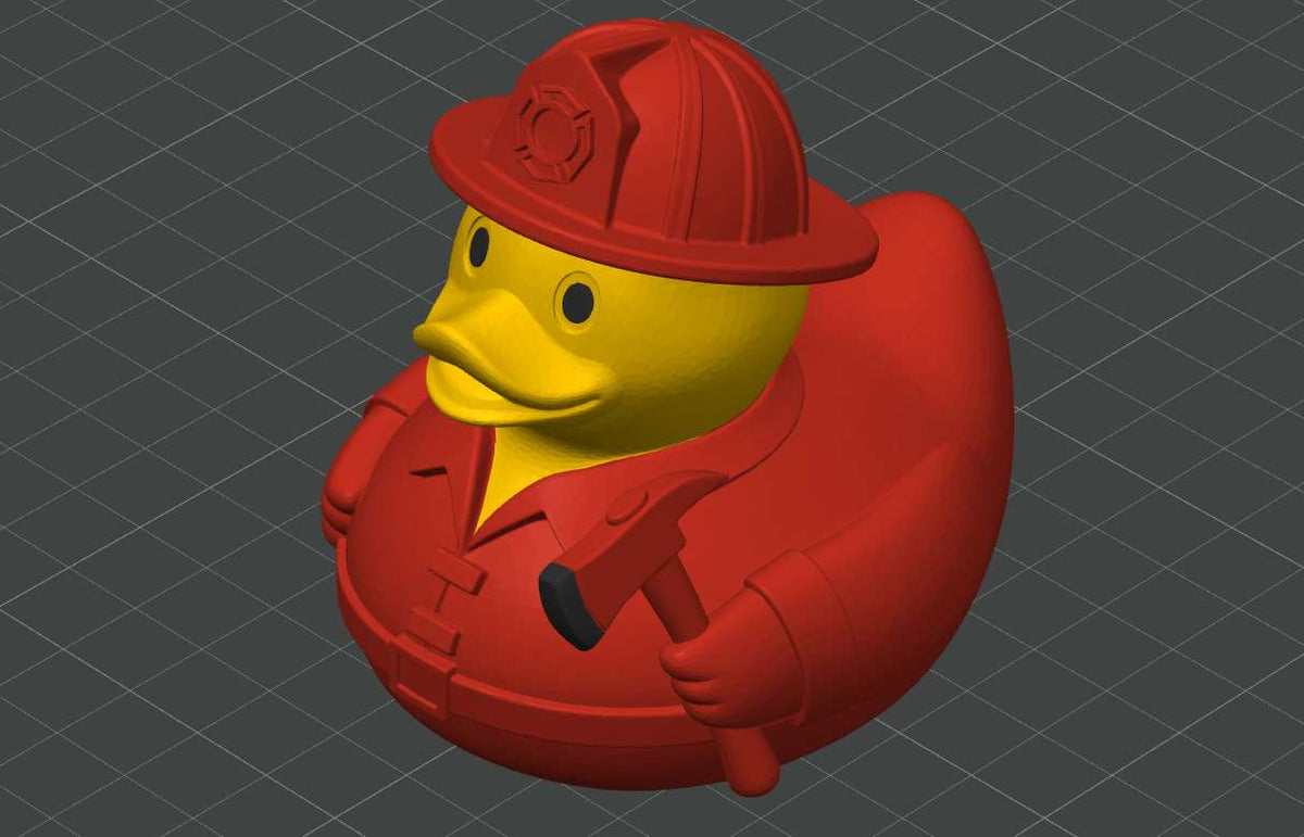 Fire Fighter Duck