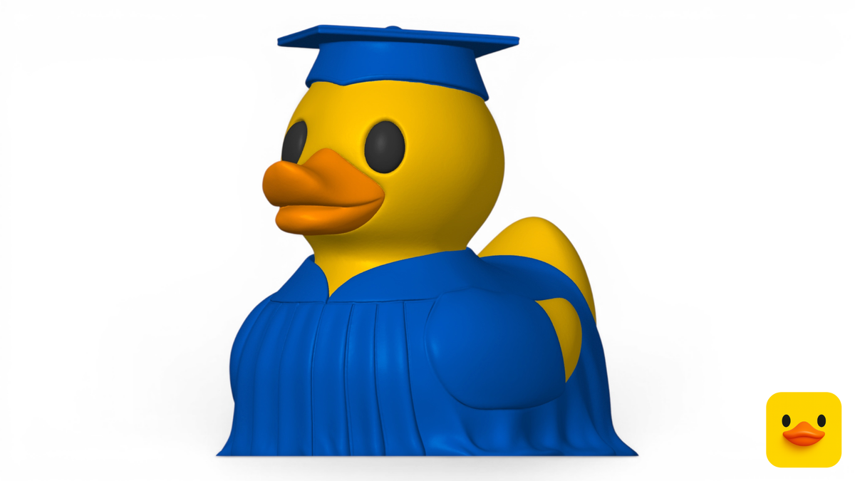 Graduation Duck
