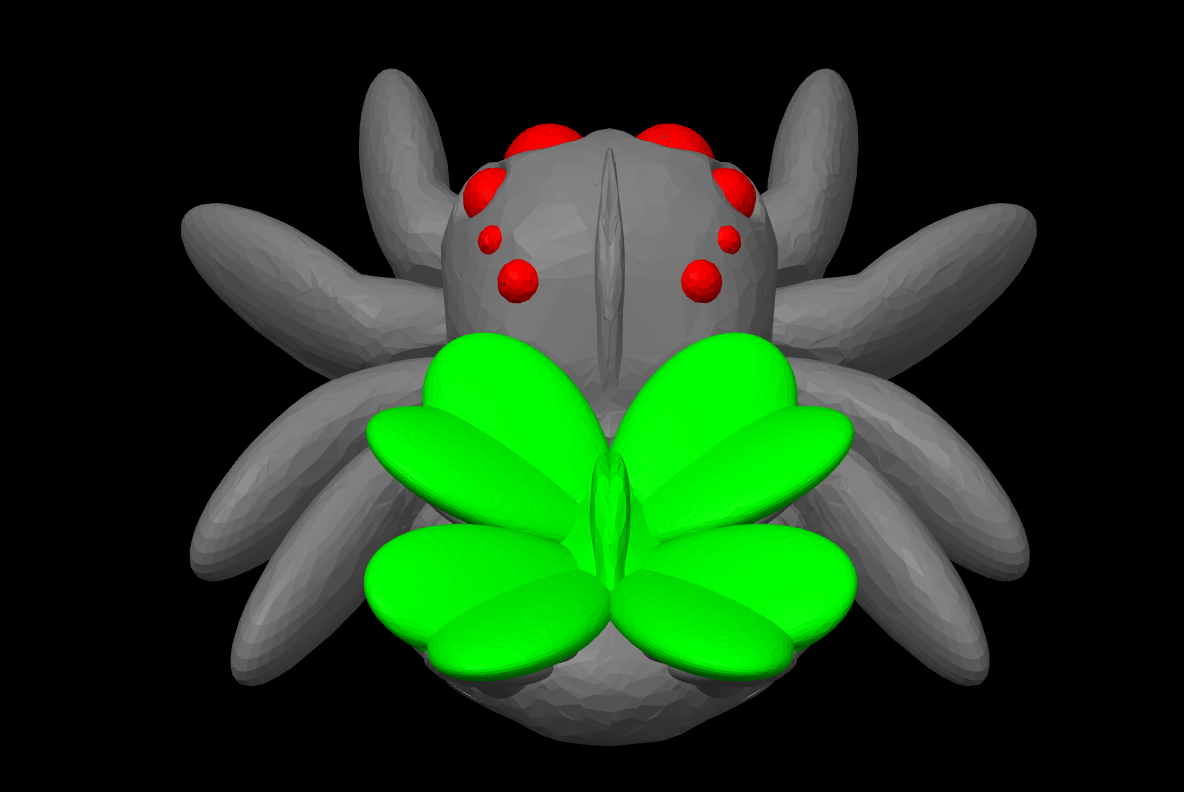 Lucky Clover Spider