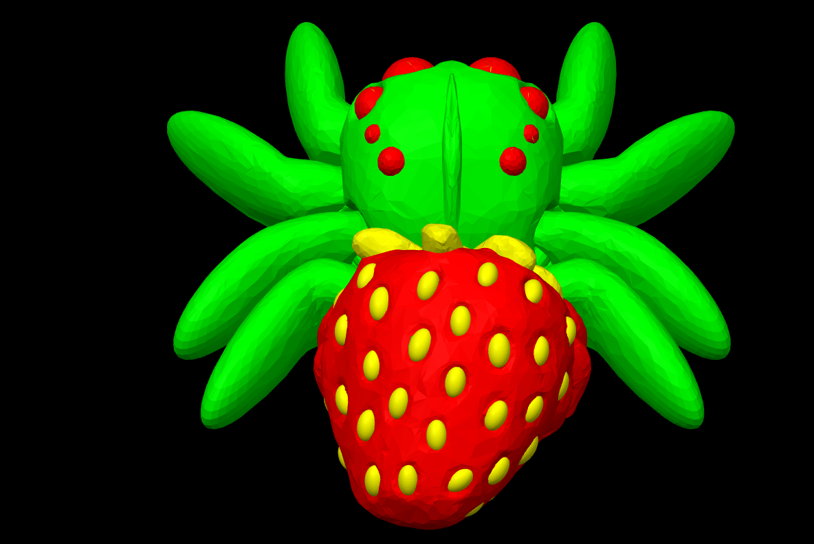 Strawberry Spider
