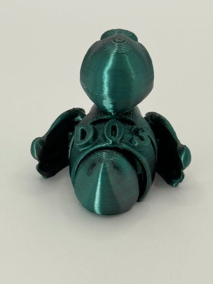 D03: Silk Black Green