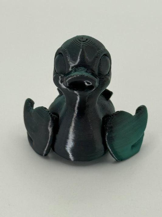 D03: Silk Black Green