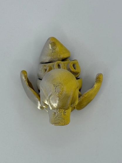 D04: Silk Golden Silver