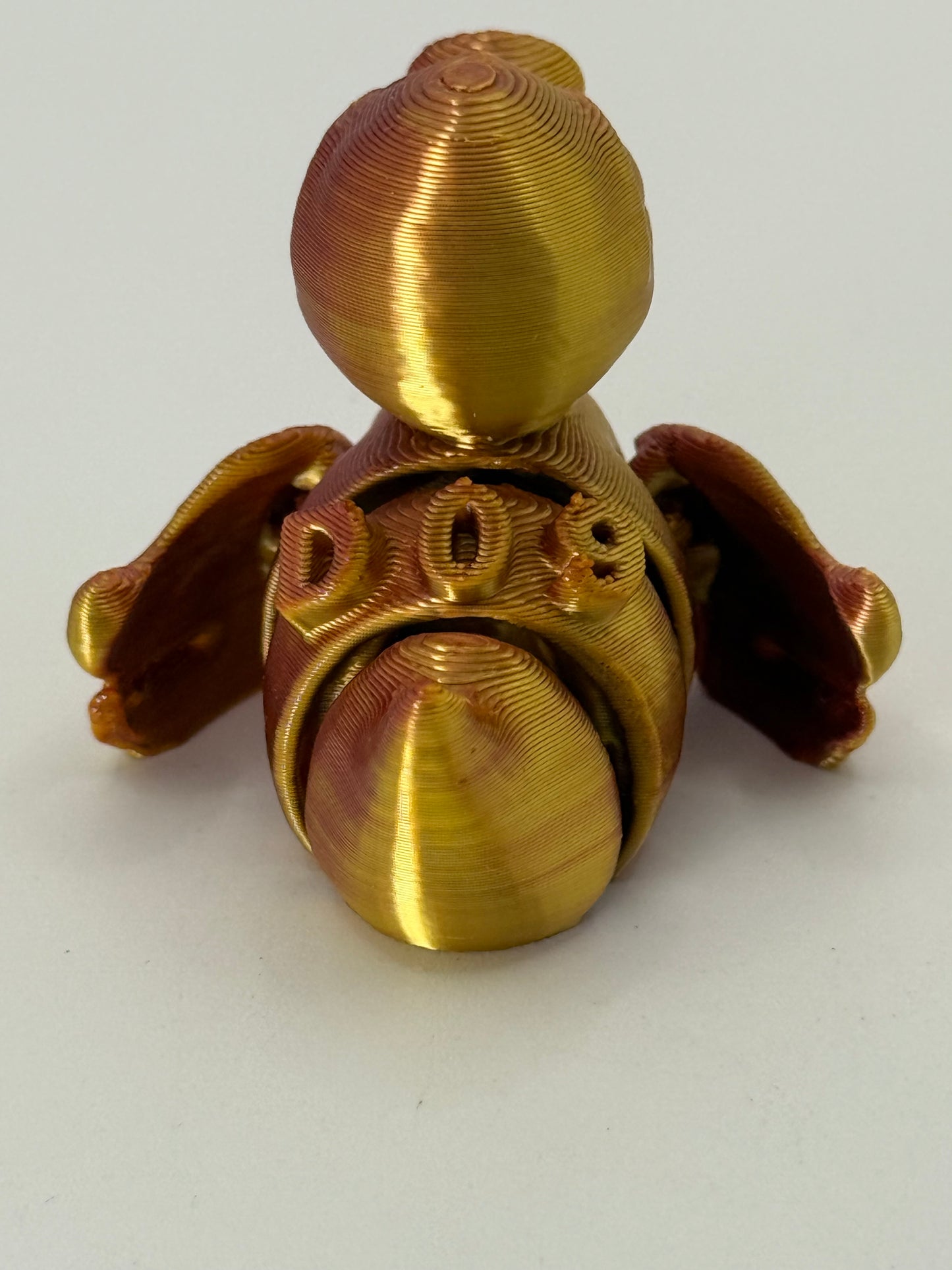 D09: Silk Golden Red Copper