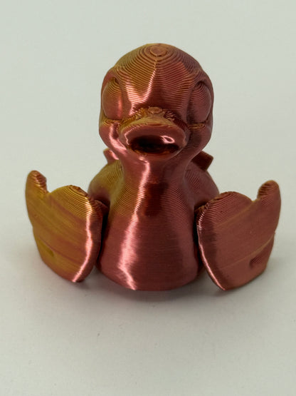 D09: Silk Golden Red Copper