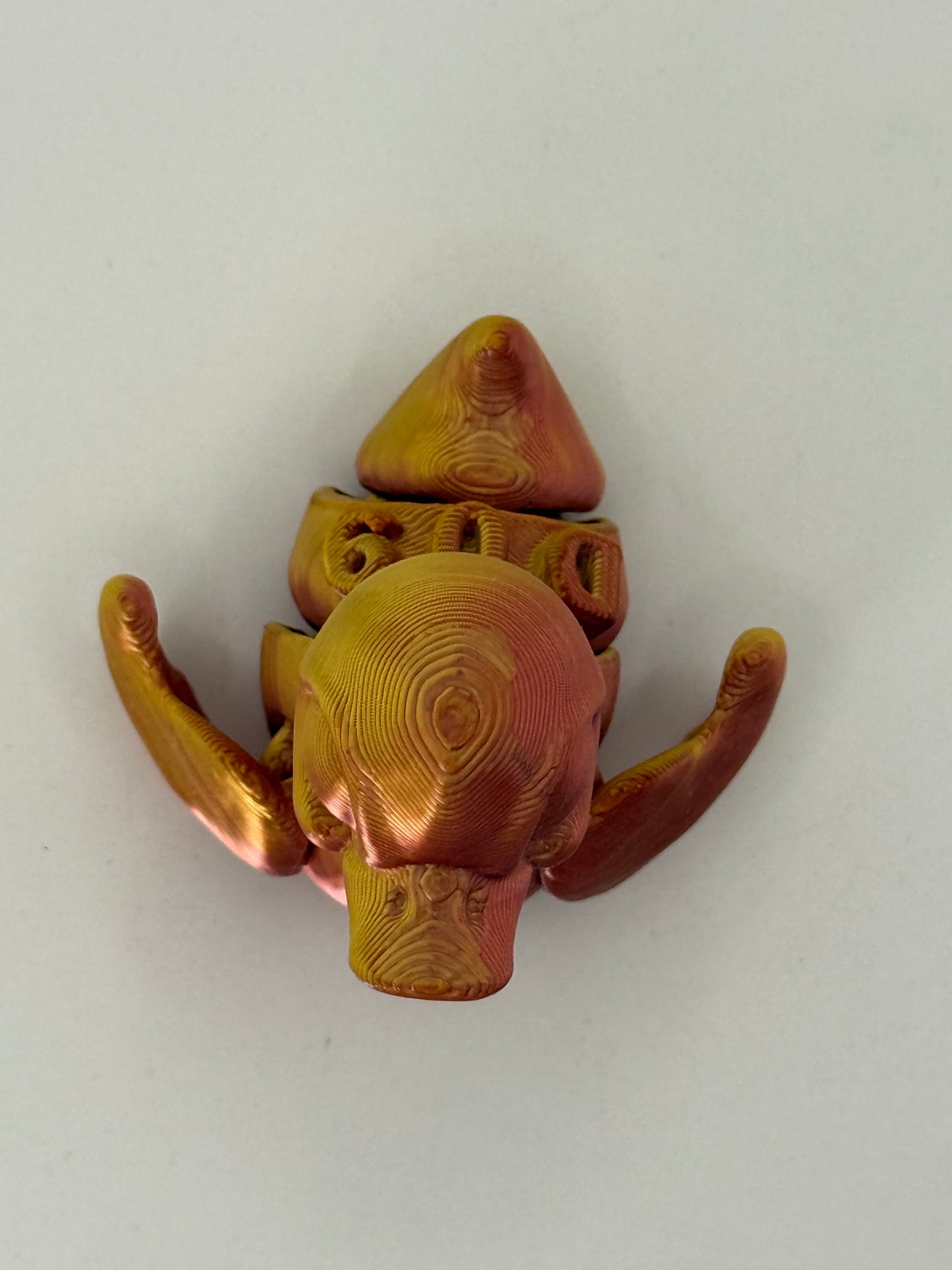 D09: Silk Golden Red Copper