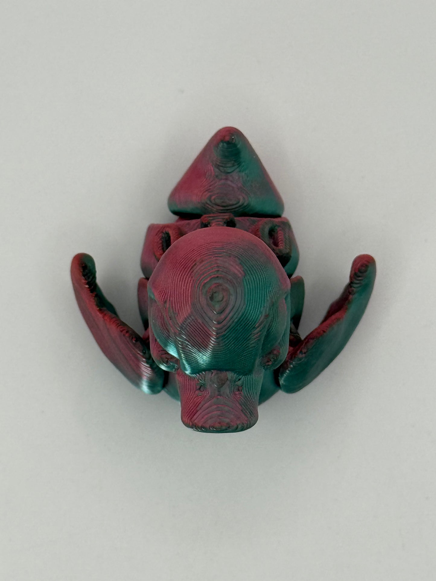 D10: Silk Red Green