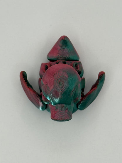 D10: Silk Red Green