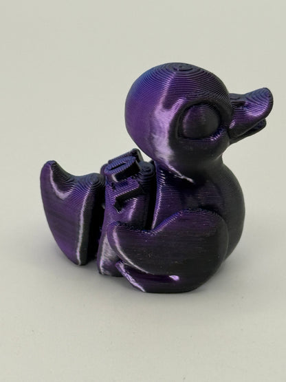 T01: Silk Black Blue Purple