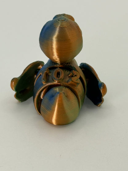 T02: Silk Blue Green Orange