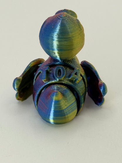 T04: Silk Golden Purple Red Blue
