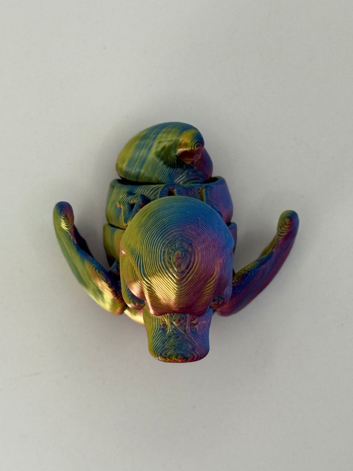 T04: Silk Golden Purple Red Blue
