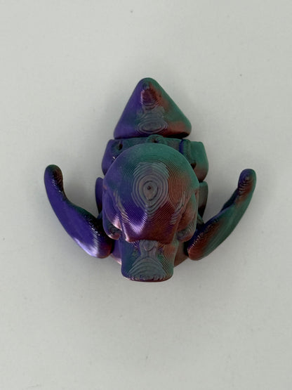 T06: Silk Green Purple Copper