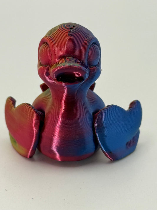 T07: Silk Red Golden Blue