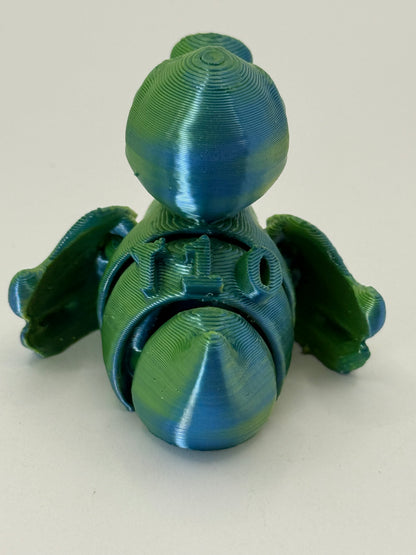 T10: Silk Yellow Blue Green