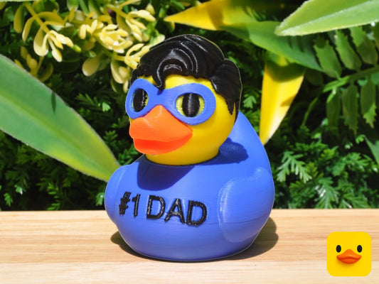 Superhero Dad Duck
