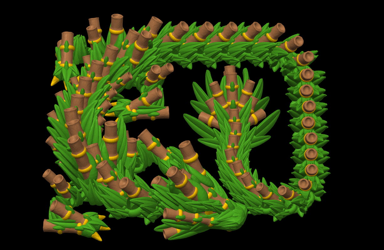 Bamboo Dragon