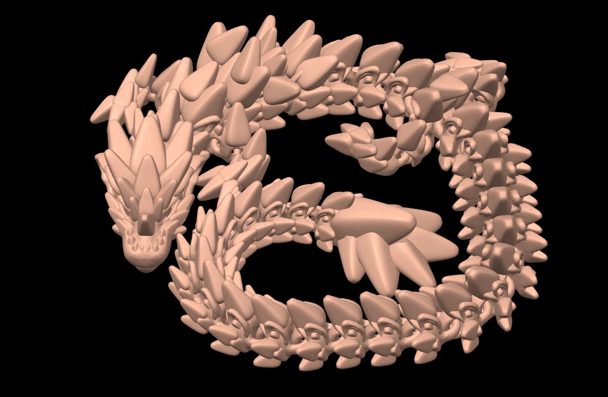 Candy Corn Dragon