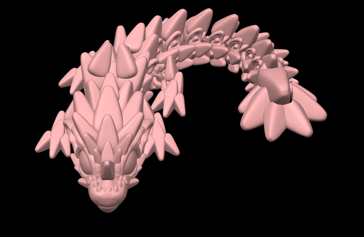 Candy Corn Dragon