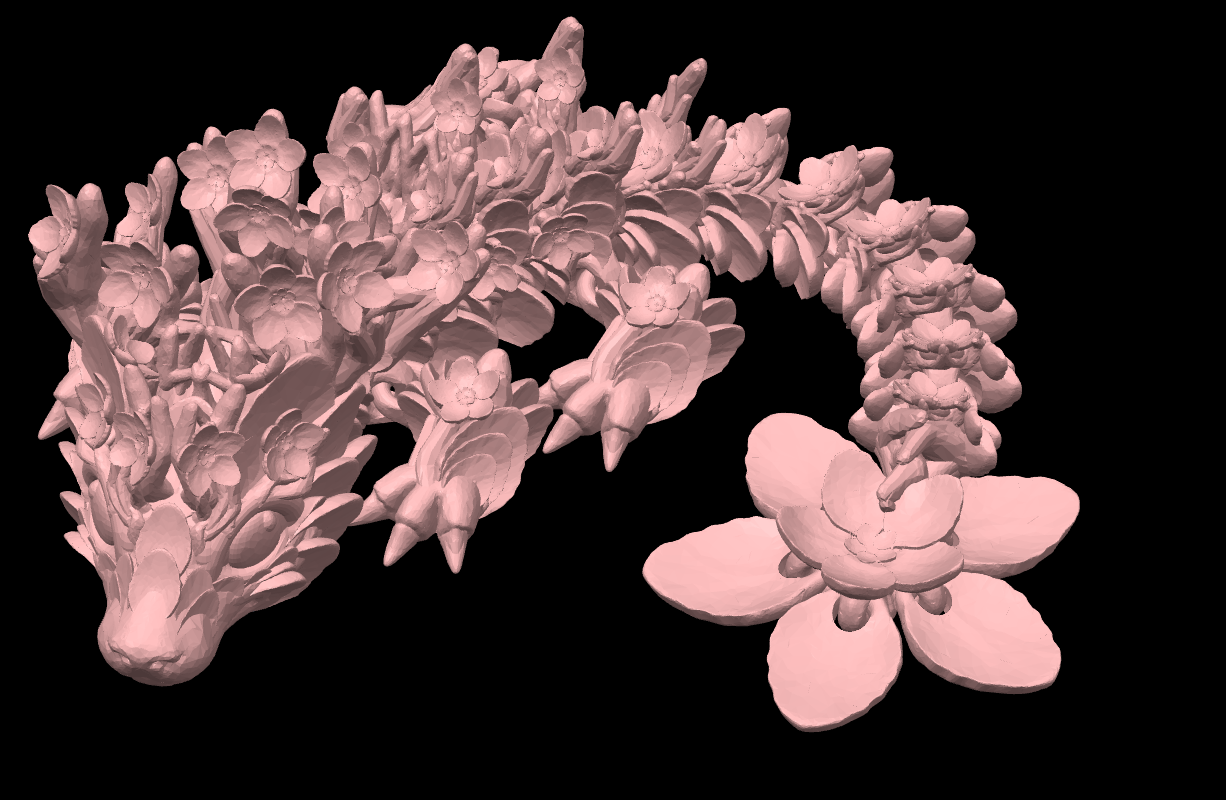 Cherry Blossom Dragon