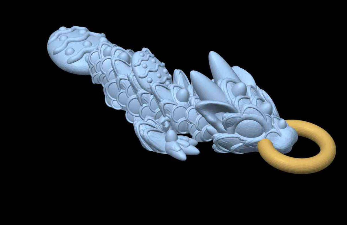 Cookie Easter Dragon