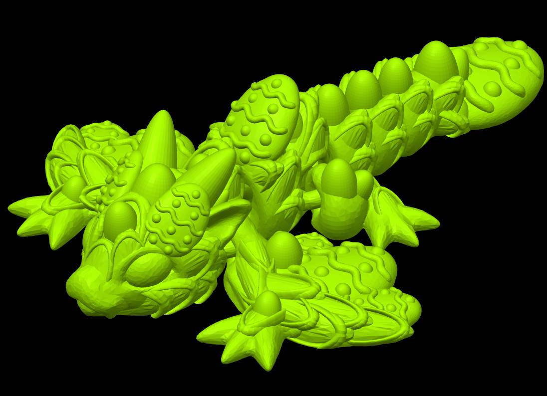 Cookie Easter Dragon