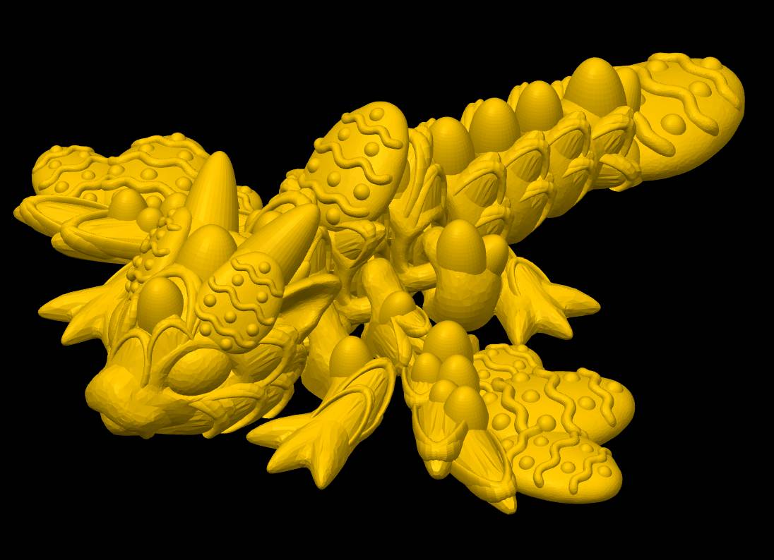 Cookie Easter Dragon