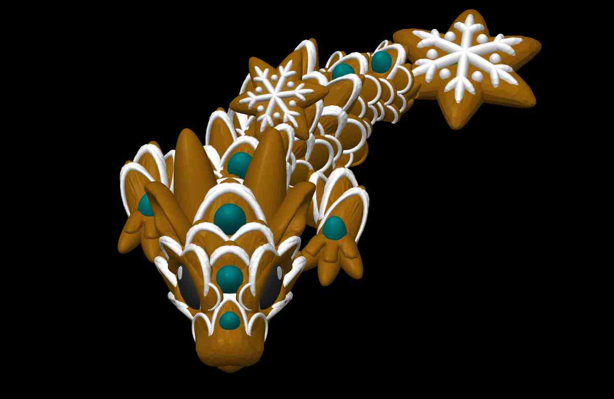 Cookie Ginger Dragon