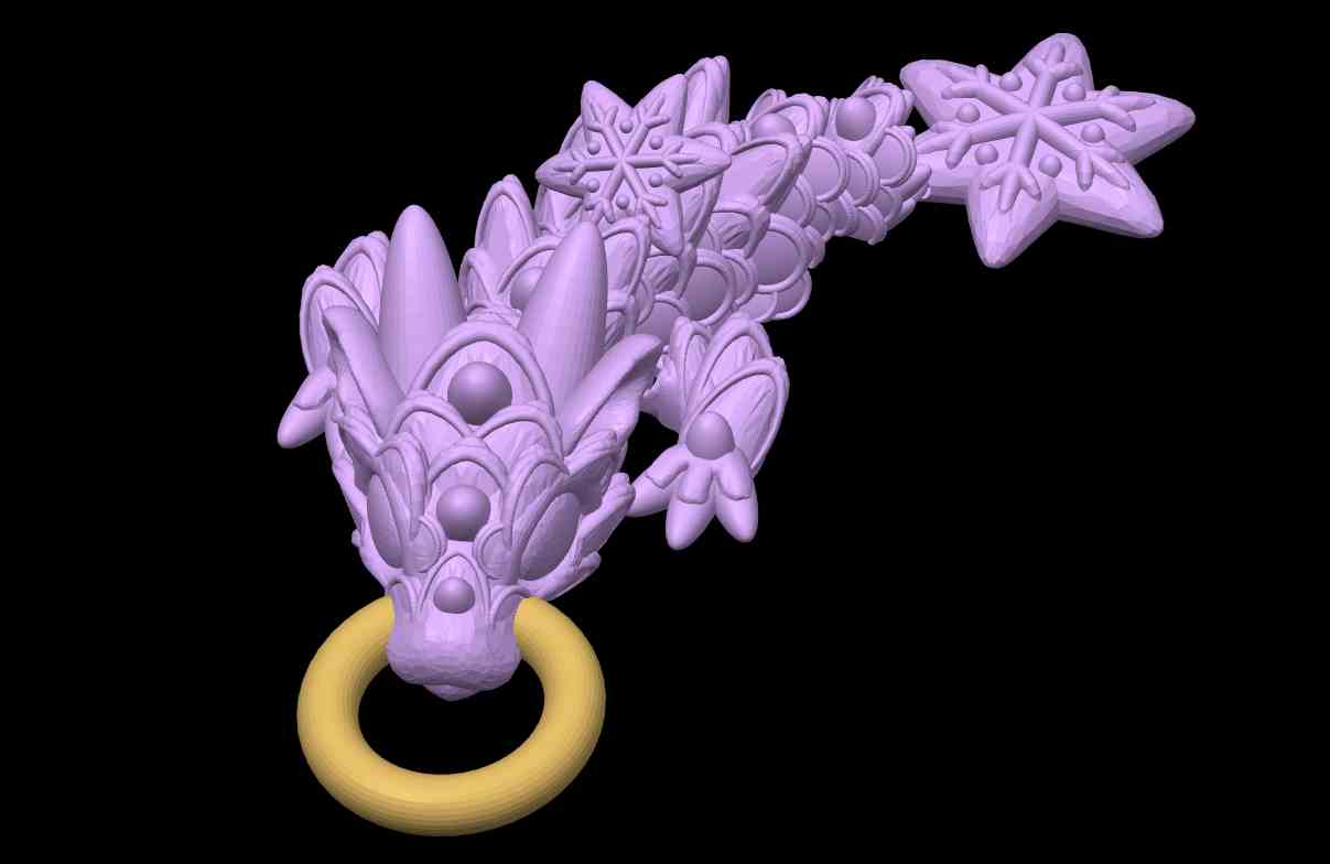 Cookie Ginger Dragon