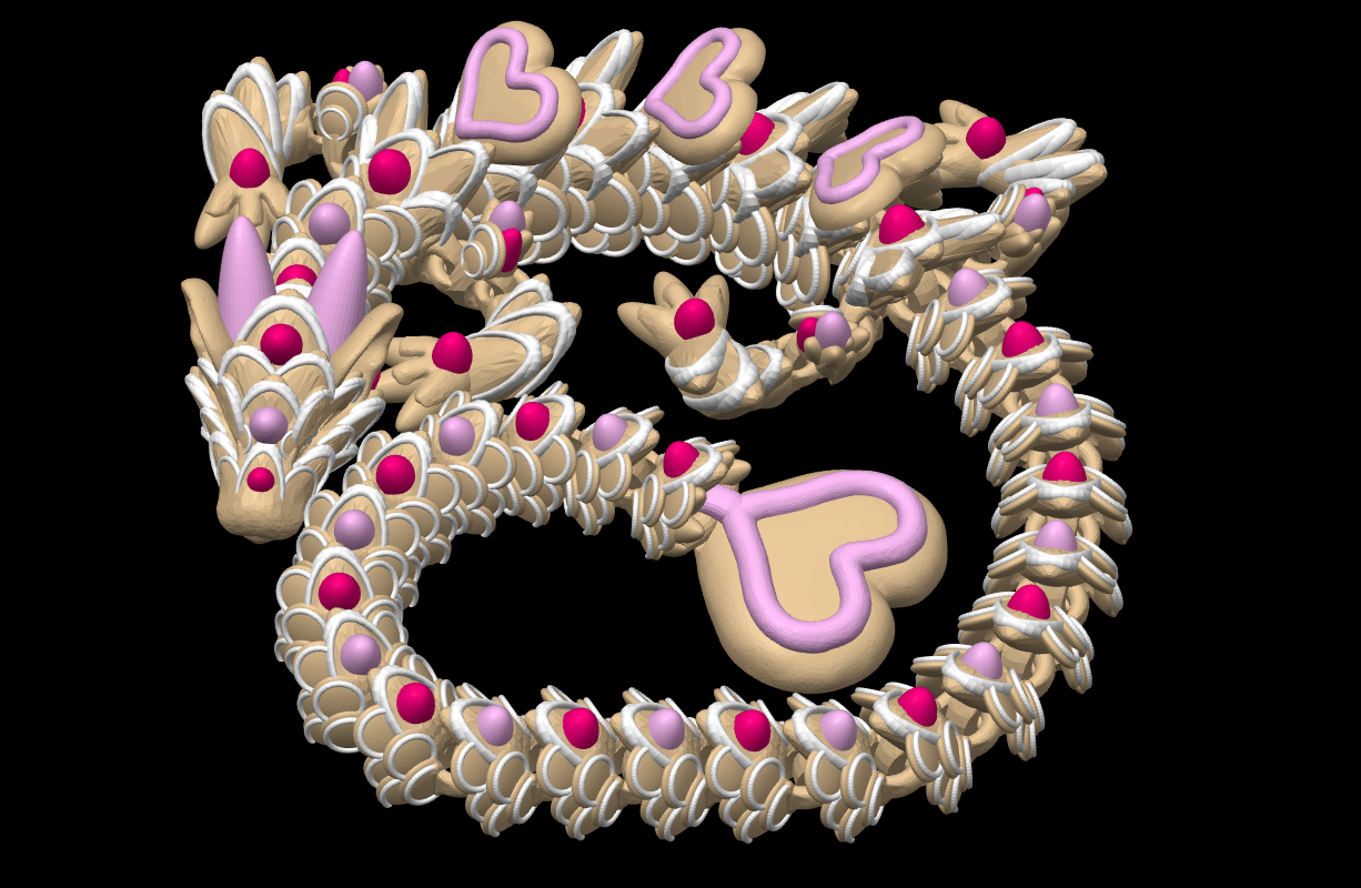 Cookie Heart Dragon