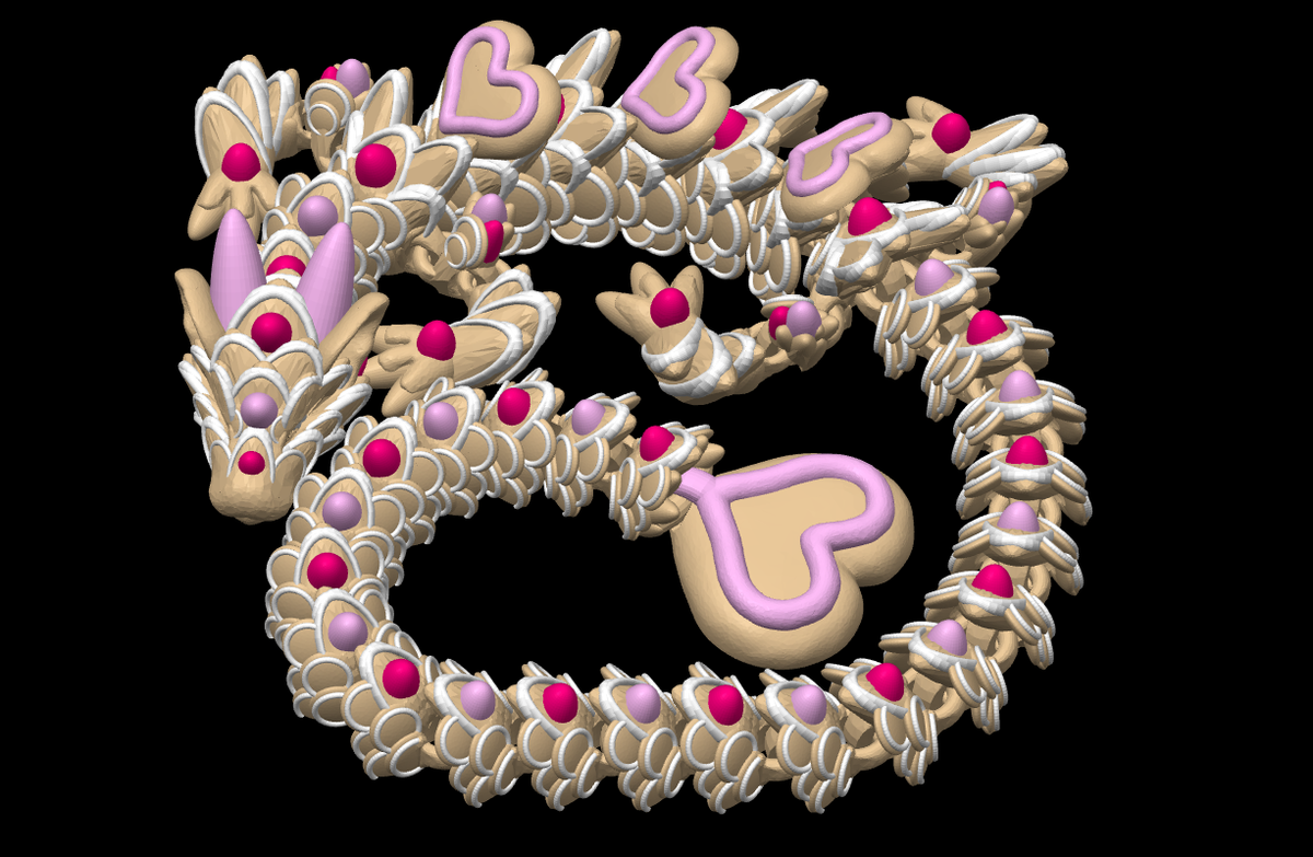 Cookie Heart Dragon