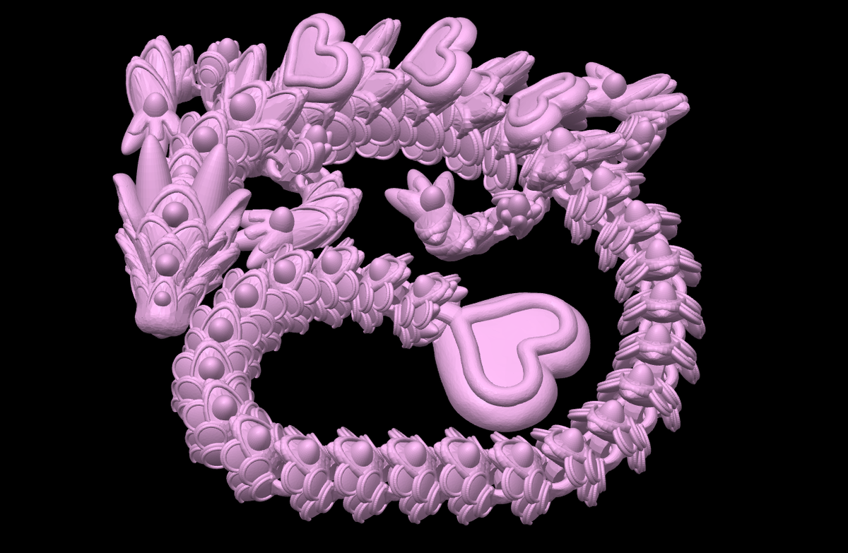 Cookie Heart Dragon