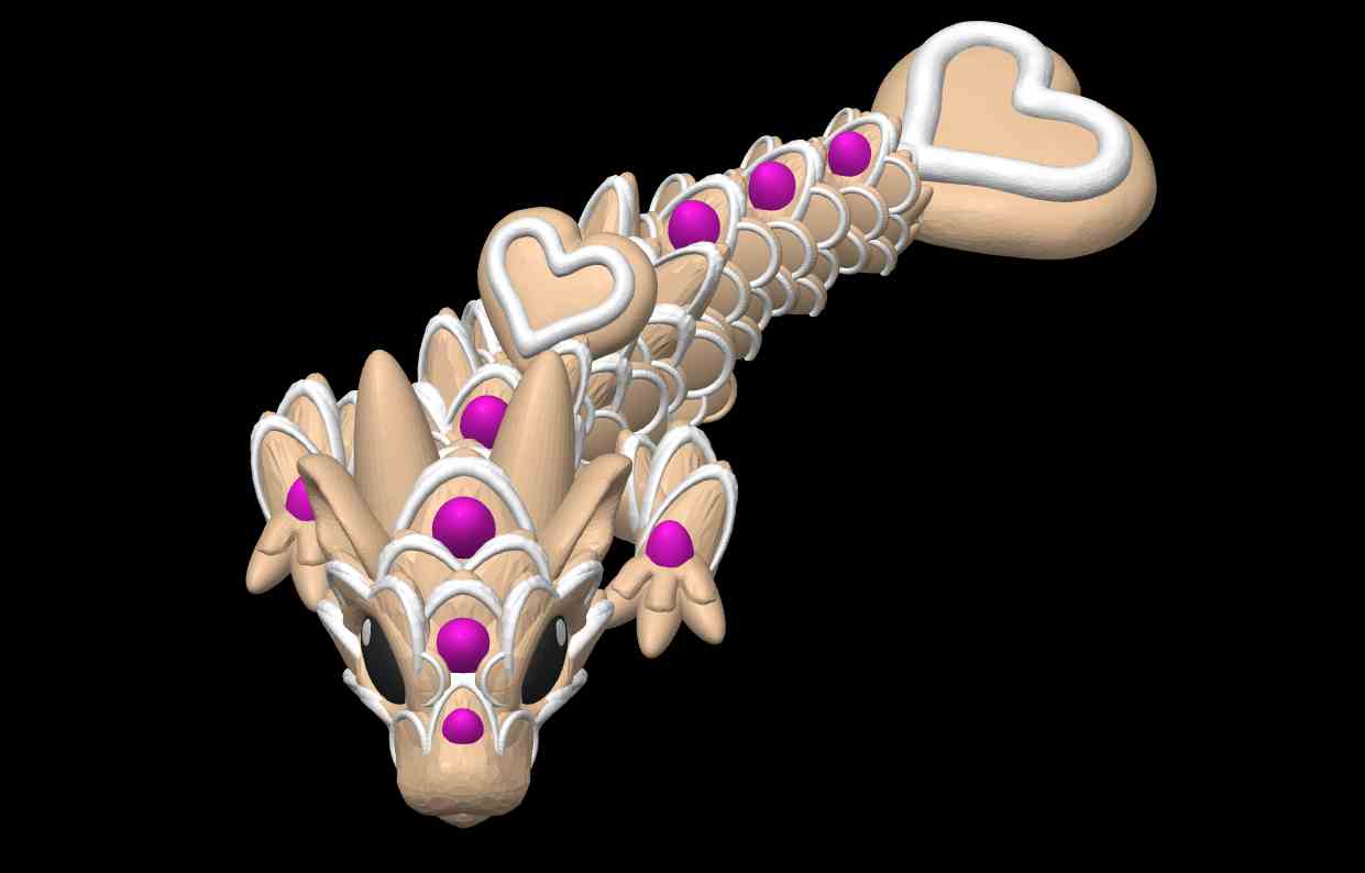 Cookie Heart Dragon