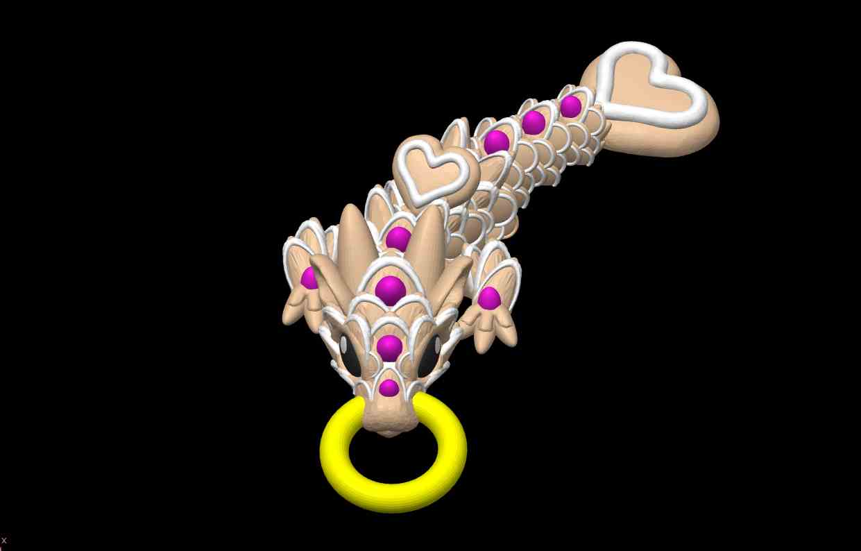 Cookie Heart Dragon