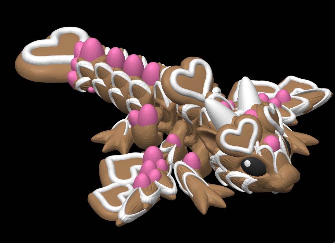 Cookie Heart Dragon