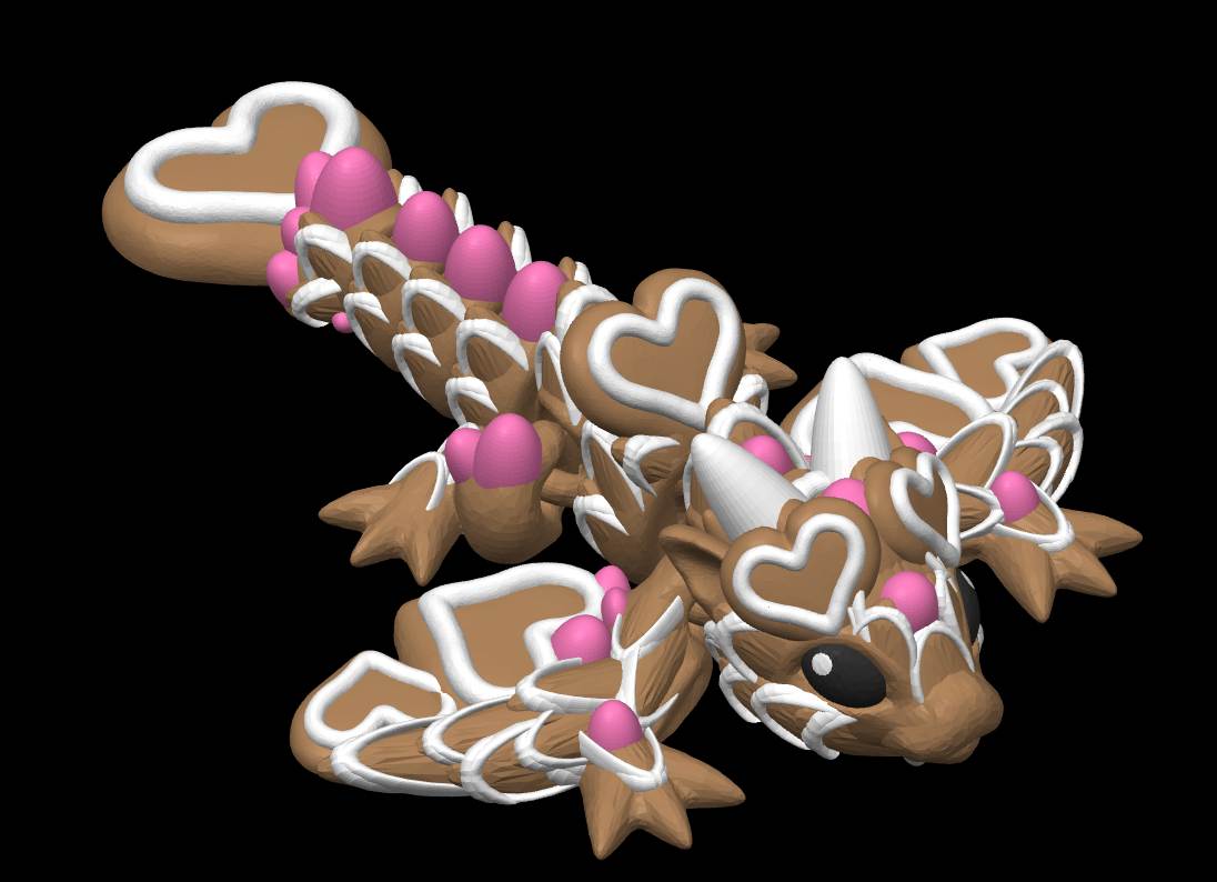 Cookie Heart Dragon