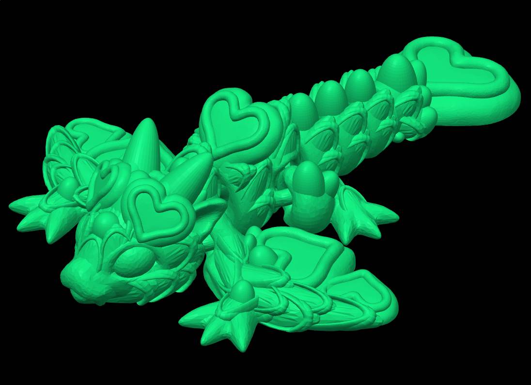 Cookie Heart Dragon