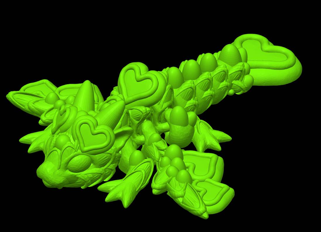 Cookie Heart Dragon