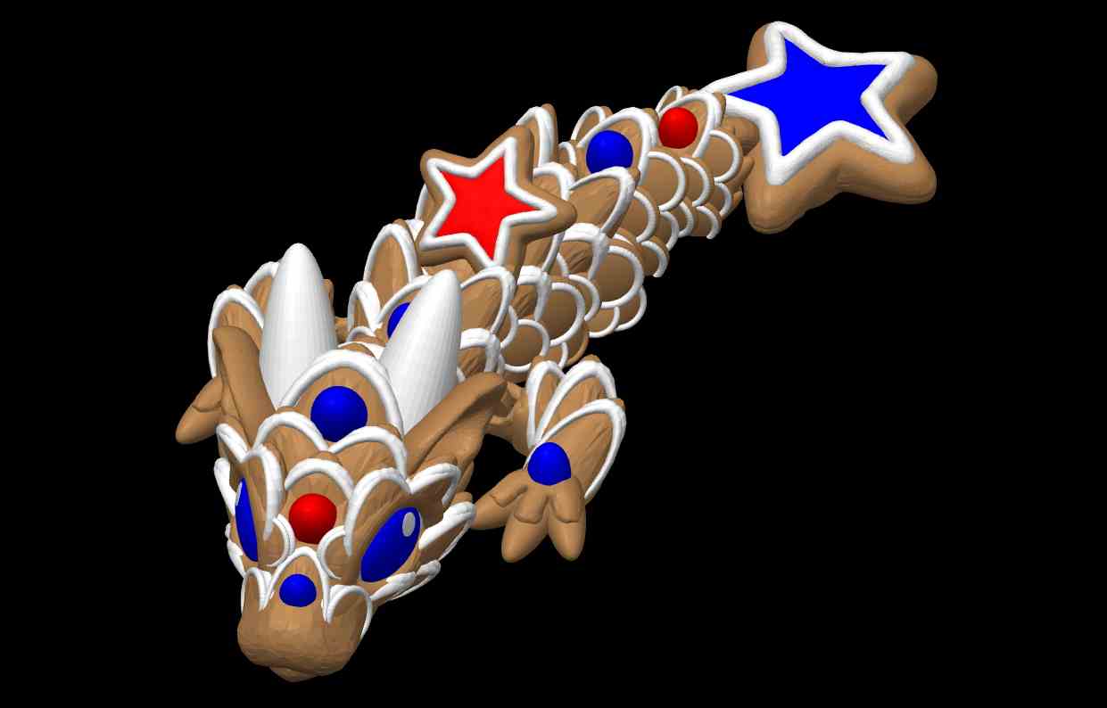 Cookie Star Dragon