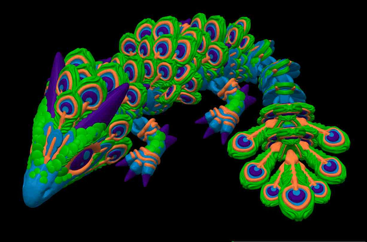 Peacock Dragon