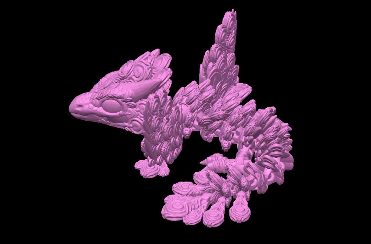 Peacock Dragon